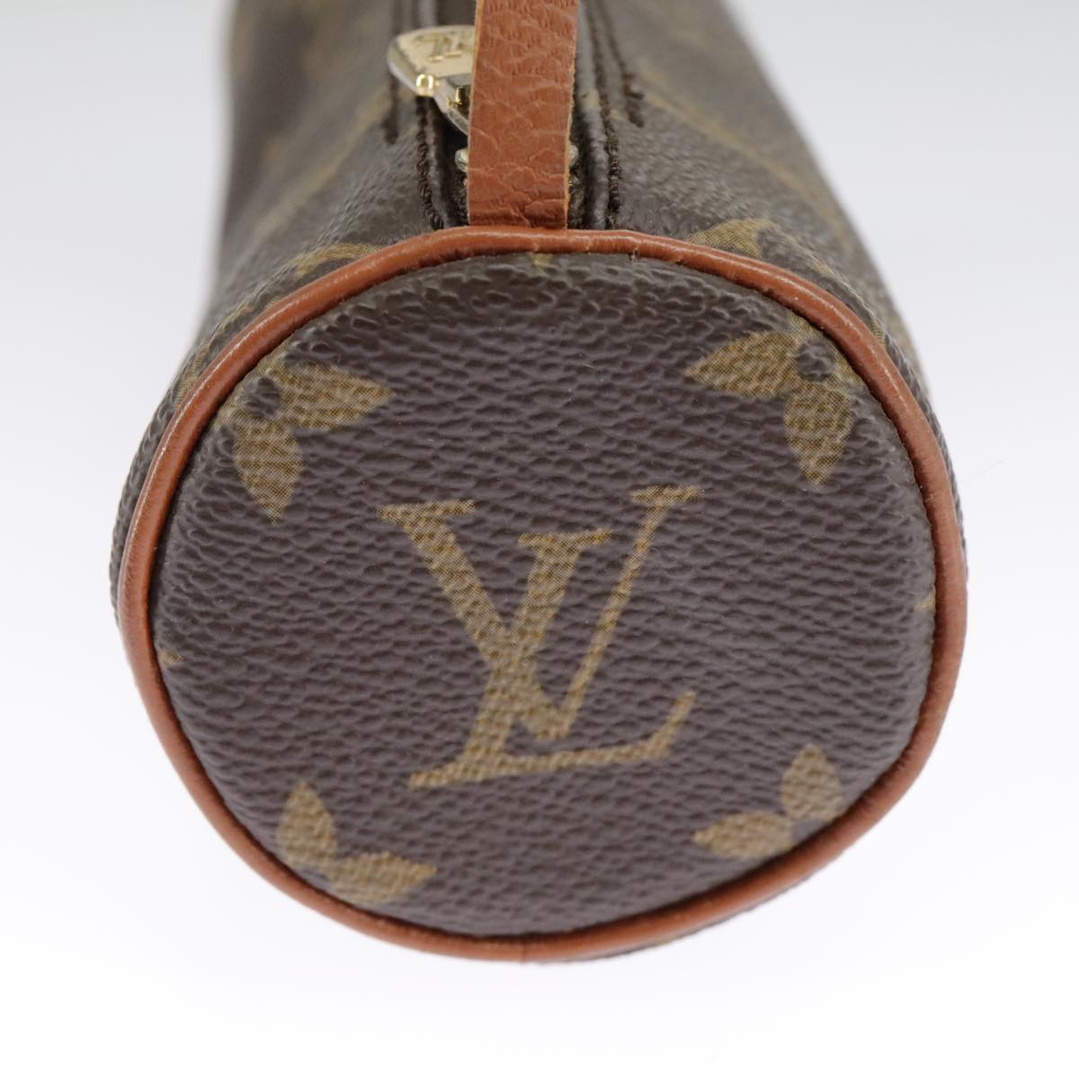 LOUIS VUITTON Monogram Papillon Pouch LV Auth 98885