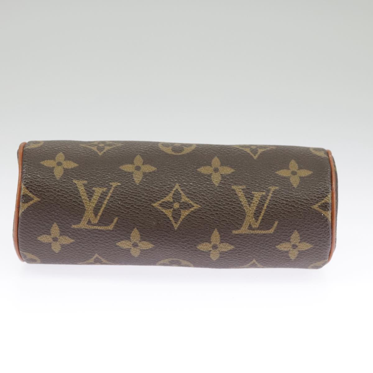 LOUIS VUITTON Monogram Papillon Pouch LV Auth 98885