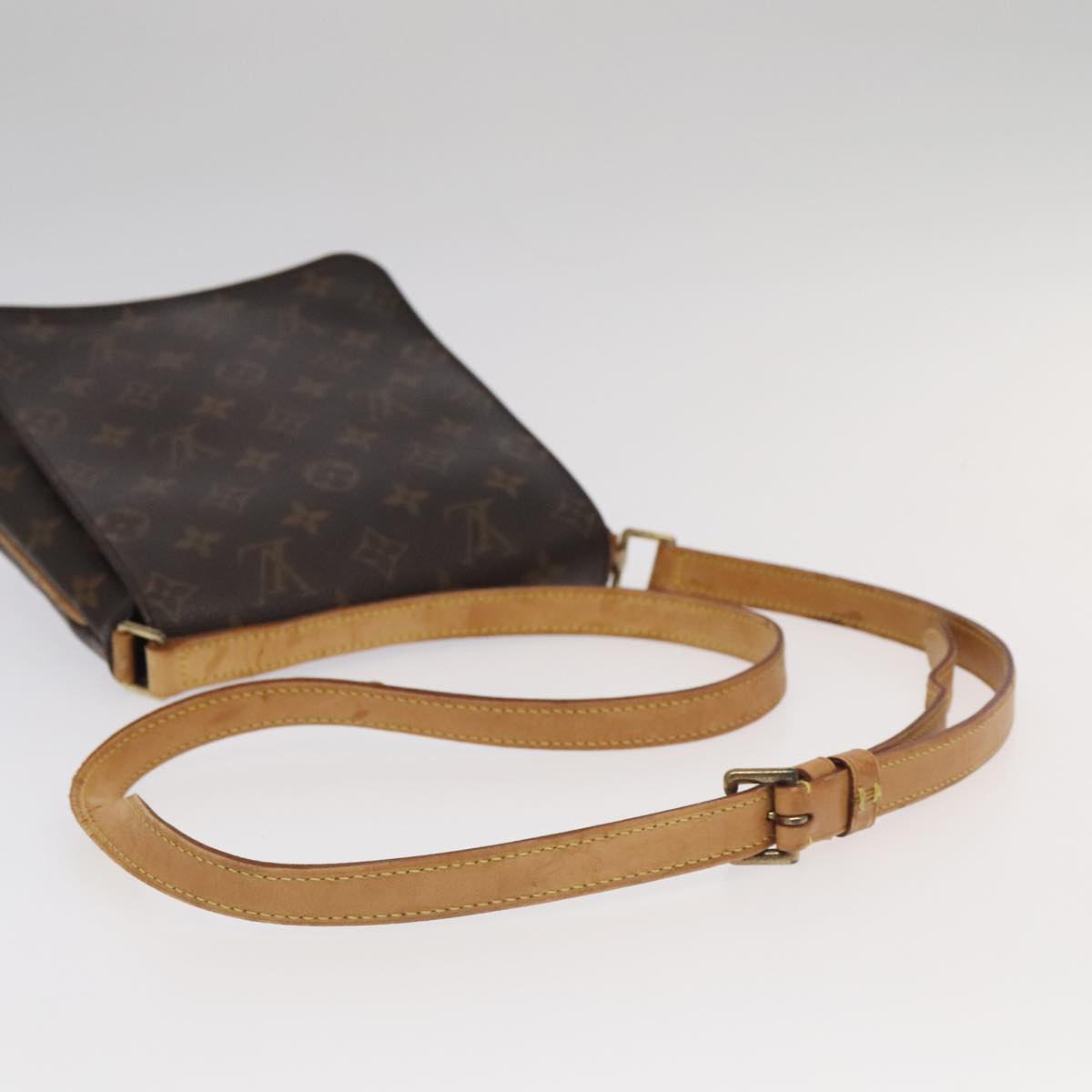 LOUIS VUITTON Monogram Musette Salsa Long Shoulder Bag M51387 LV Auth 98894