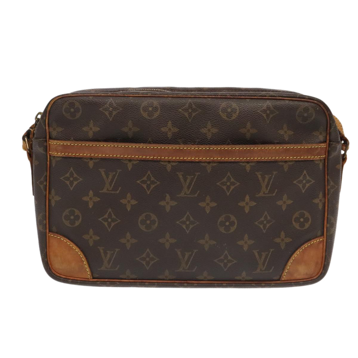 LOUIS VUITTON Monogram Trocadero 30 Shoulder Bag M51272 LV Auth 98897