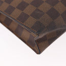 LOUIS VUITTON Damier Ebene Poche Toilette 26 Etui N47543 LV Auth 98899-8