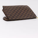 LOUIS VUITTON Damier Ebene Poche Toilette 26 Etui N47543 LV Auth 98899-14