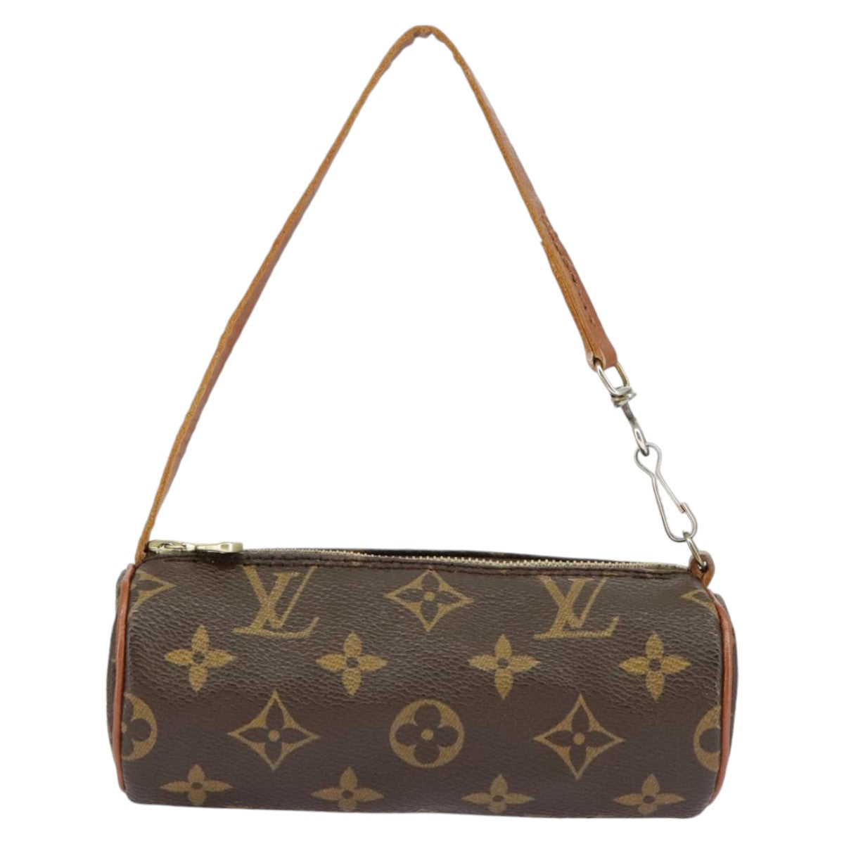 LOUIS VUITTON Monogram Papillon Pouch LV Auth 98902