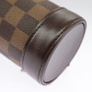 LOUIS VUITTON Damier Ebene GOLF CUP 2002 HAWAII Golf Ball Case M99119 Auth 98910V-14