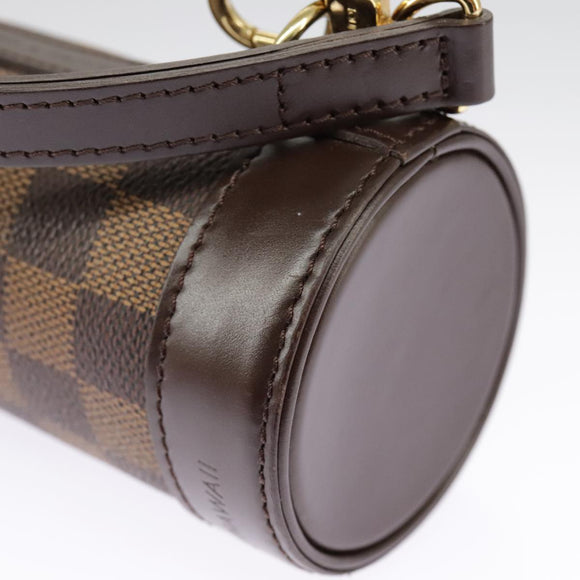 LOUIS VUITTON Damier Ebene GOLF CUP 2002 HAWAII Golfballenhoes M99119 Auth 98910V