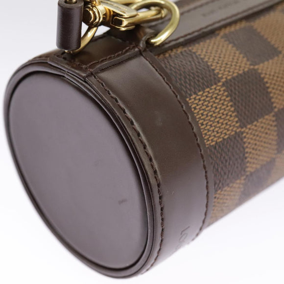 LOUIS VUITTON Damier Ebene GOLF CUP 2002 HAWAII Golfballenhoes M99119 Auth 98910V