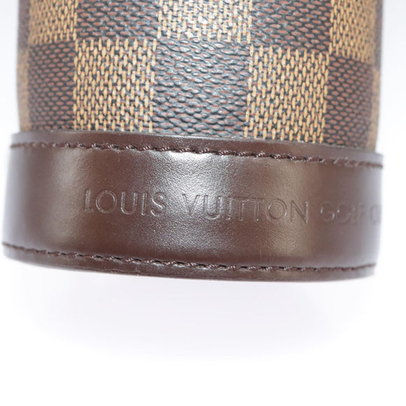 LOUIS VUITTON Damier Ebene GOLF CUP 2002 HAWAII Golfballenhoes M99119 Auth 98910V