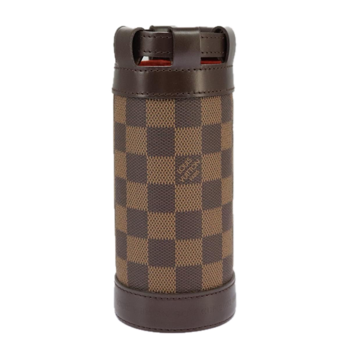 LOUIS VUITTON Damier Ebene GOLF CUP 2002 HAWAII Golf Ball Case M99119 Auth 98910