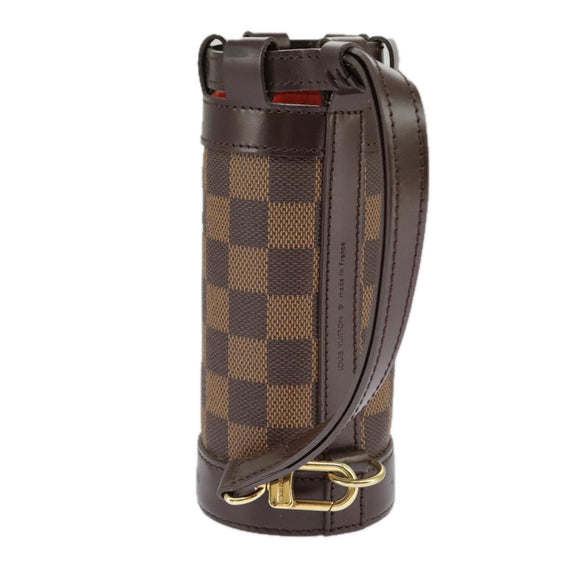 LOUIS VUITTON Damier Ebene GOLF CUP 2002 HAWAII Golf Ball Case M99119 Auth 98910V