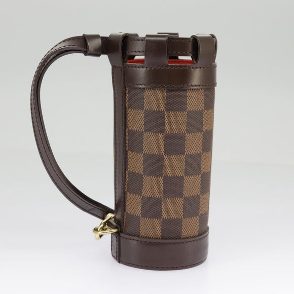 LOUIS VUITTON Damier Ebene GOLF CUP 2002 HAWAII Golfballenhoes M99119 Auth 98910V
