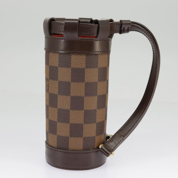 LOUIS VUITTON Damier Ebene GOLF CUP 2002 HAWAII Golfballenhoes M99119 Auth 98910V