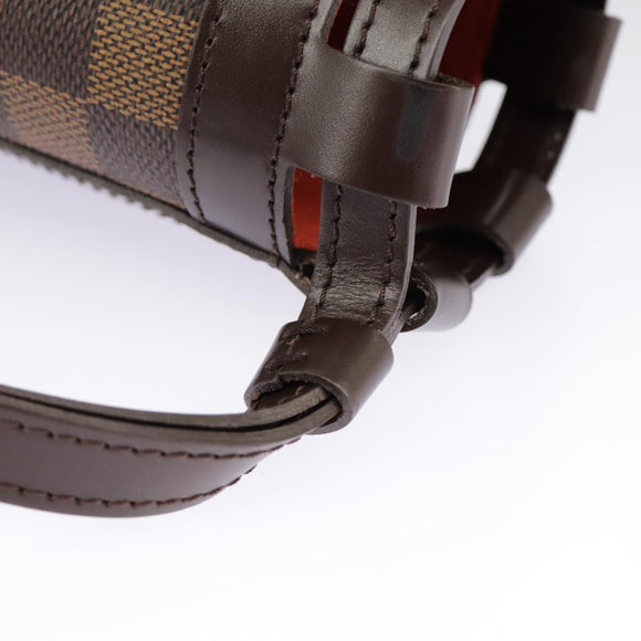 LOUIS VUITTON Damier Ebene GOLF CUP 2002 HAWAII Golfballenhoes M99119 Auth 98910V