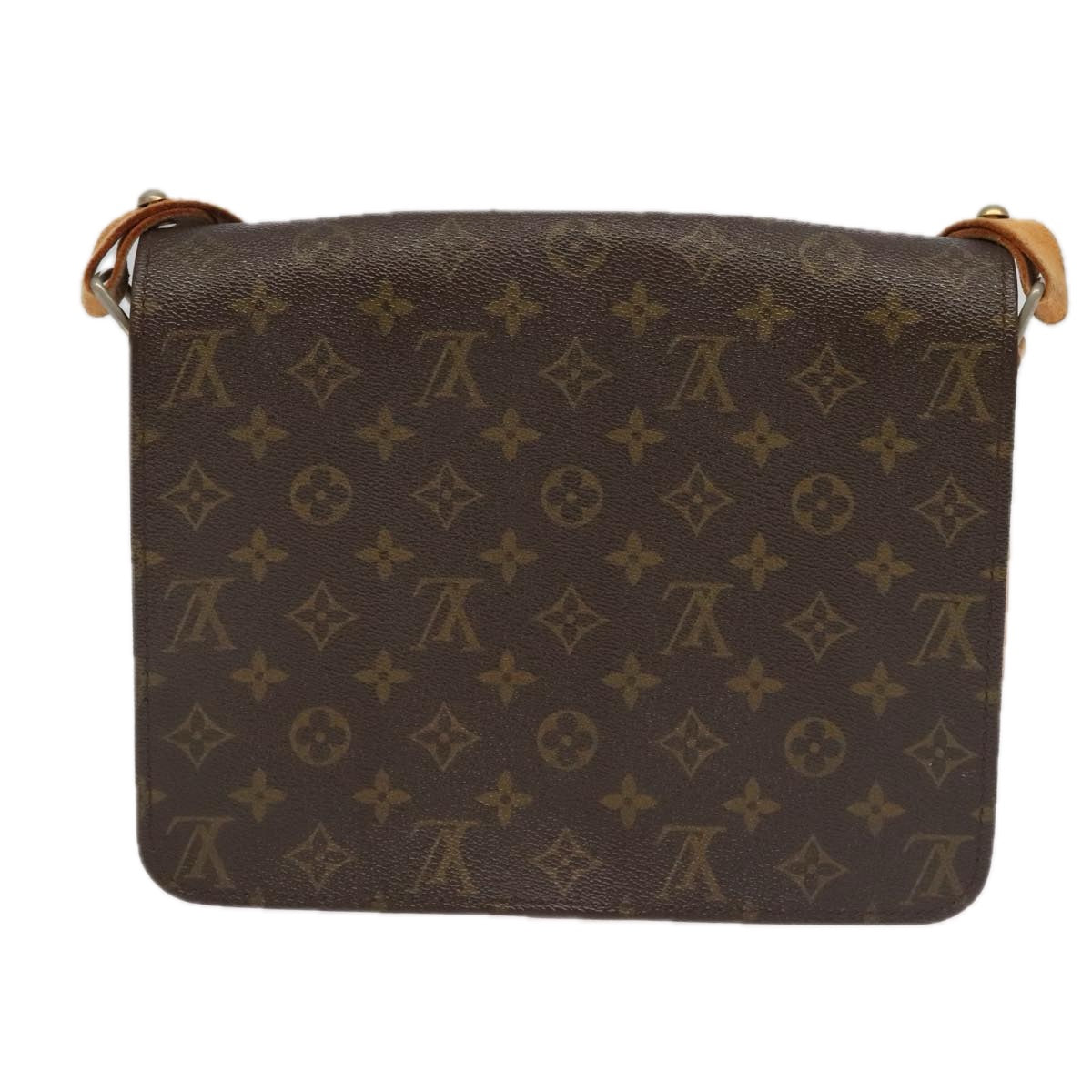 LOUIS VUITTON Monogram Cartouchiere GM Shoulder Bag Vintage M51252 LV Auth 98930 - 0