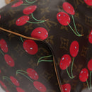 LOUIS VUITTON Monogram Cherry Keepall 45 Boston Bag M95011 LV Auth 98949SM-16