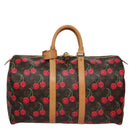 LOUIS VUITTON Monogram Cherry Keepall 45 Boston Bag M95011 LV Auth 98949SM-13