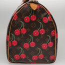 LOUIS VUITTON Monogram Cherry Keepall 45 Boston Bag M95011 LV Auth 98949SM-3