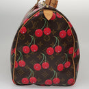 LOUIS VUITTON Monogram Cherry Keepall 45 Boston Bag M95011 LV Auth 98949SM-4