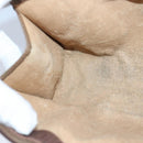 GUCCI GG Supreme Web Sherry Line Clutch Bag PVC Beige Red Auth 98953-16