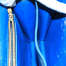 LOUIS VUITTON Epi Bicolor Free Run Shoulder Bag Black Blue M52415 LV Auth 98960-19