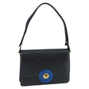 LOUIS VUITTON Epi Bicolor Free Run Shoulder Bag Black Blue M52415 LV Auth 98960-1