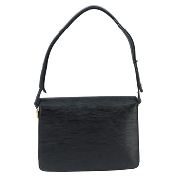 LOUIS VUITTON Epi Bicolor Free Run Shoulder Bag Black Blue M52415 LV Auth 98960 - 0