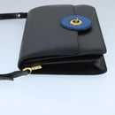 LOUIS VUITTON Epi Bicolor Free Run Shoulder Bag Black Blue M52415 LV Auth 98960-4