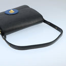 LOUIS VUITTON Epi Bicolor Free Run Shoulder Bag Black Blue M52415 LV Auth 98960-7