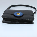 LOUIS VUITTON Epi Bicolor Free Run Shoulder Bag Black Blue M52415 LV Auth 98960-5