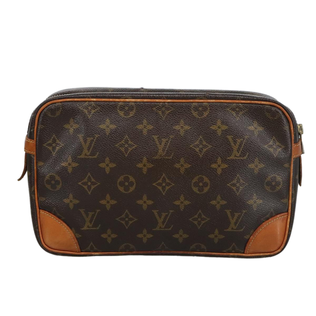 LOUIS VUITTON Monogram Compiegne 28 Clutch Bag M51845 LV Auth 98962 - 0