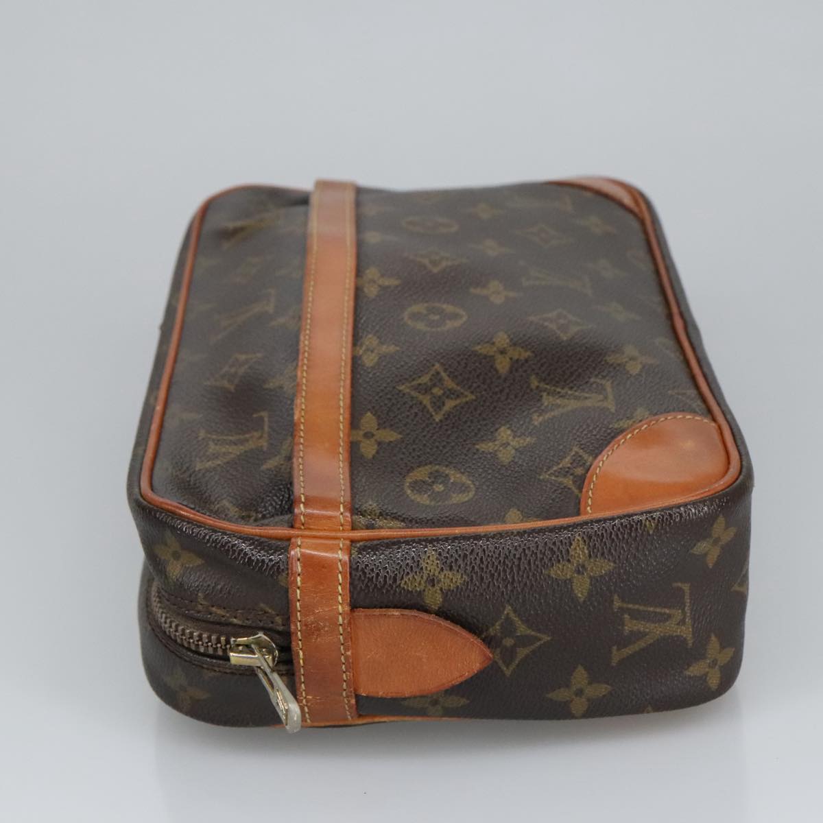 LOUIS VUITTON Monogram Compiegne 28 Clutch Bag M51845 LV Auth 98962