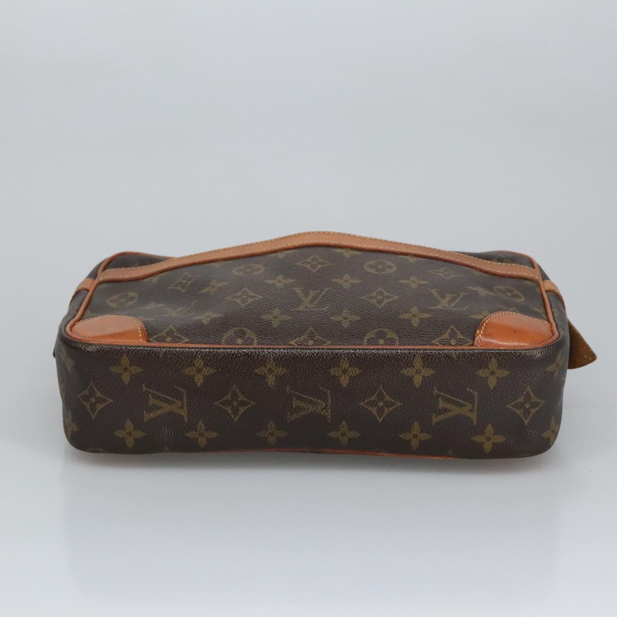 LOUIS VUITTON Monogram Compiegne 28 Clutch Bag M51845 LV Auth 98962