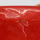 LOUIS VUITTON Monogram Vernis Thompson Street Shoulder Bag Red M91094 Auth 98973-2