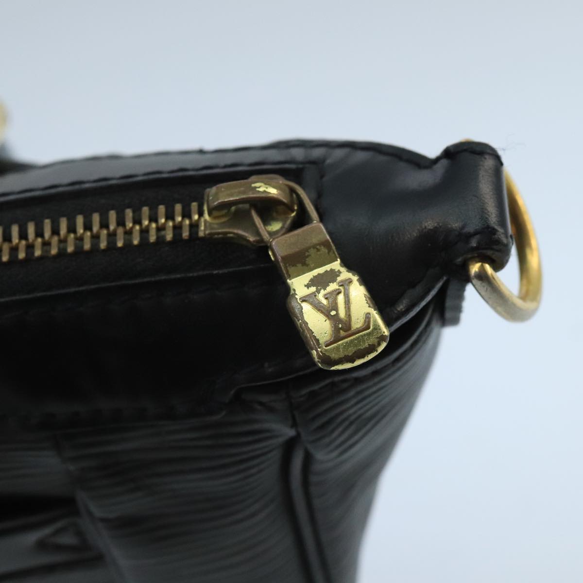 LOUIS VUITTON Epi Danura PM Hand Bag 2way Black M58912 LV Auth 98993