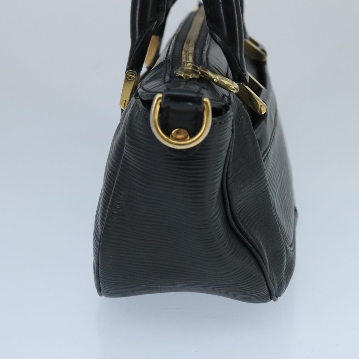 LOUIS VUITTON Epi Danura PM Hand Bag 2way Black M58912 LV Auth 98993