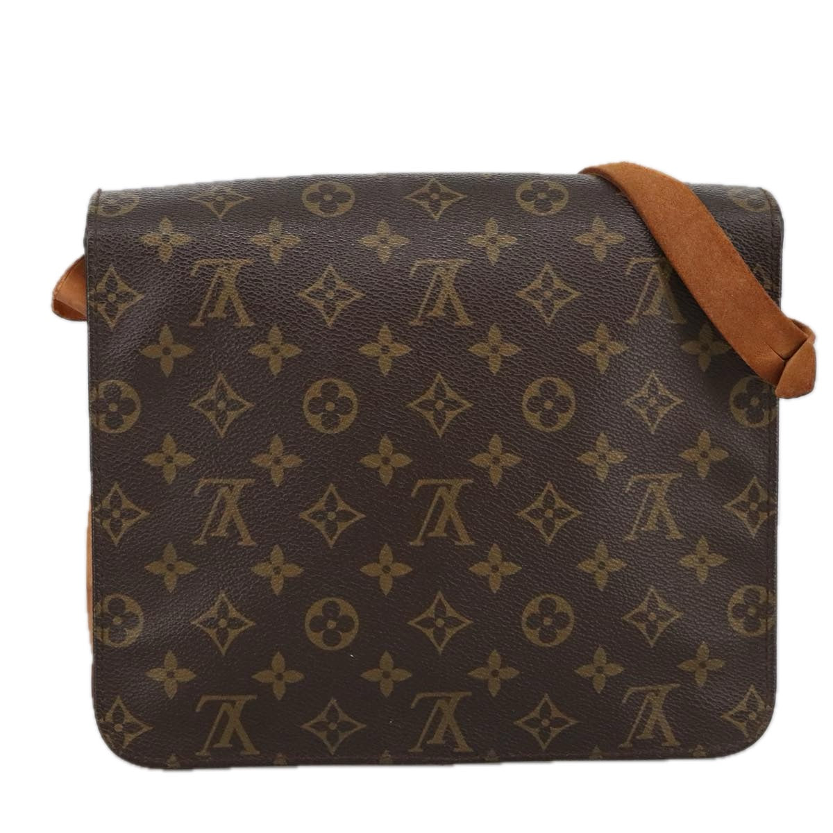 LOUIS VUITTON Monogram Cartouchiere GM Shoulder Bag M51252 LV Auth 98999 - 0