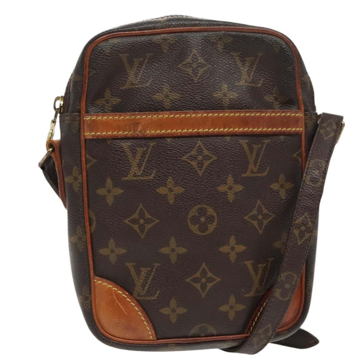 LOUIS VUITTON Monogram Danube Shoulder Bag M45266 LV Auth 99002