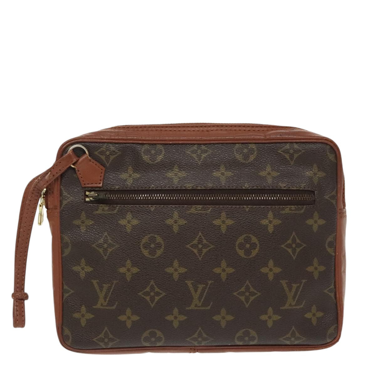 LOUIS VUITTON Monogram Pochette Sports Clutch Bag No.183 LV Auth 99003