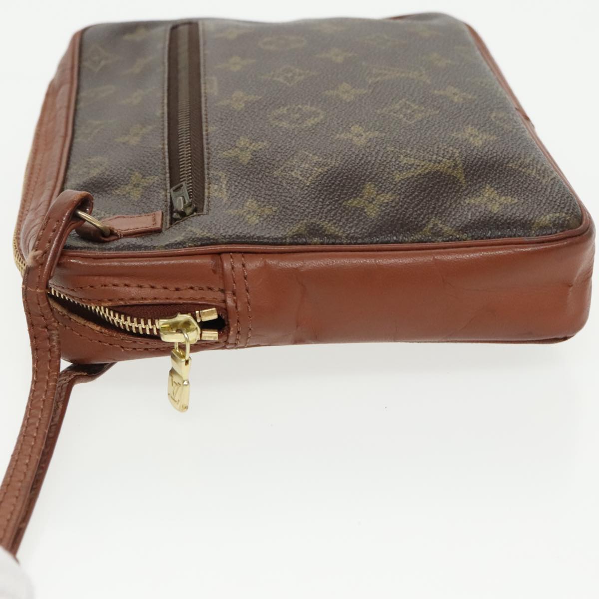 LOUIS VUITTON Monogram Pochette Sports Clutch Bag No.183 LV Auth 99003