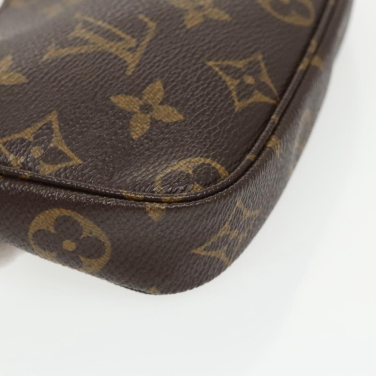 LOUIS VUITTON Monogram Mini Pochette Accessoires Pouch M58009 LV Auth 99008