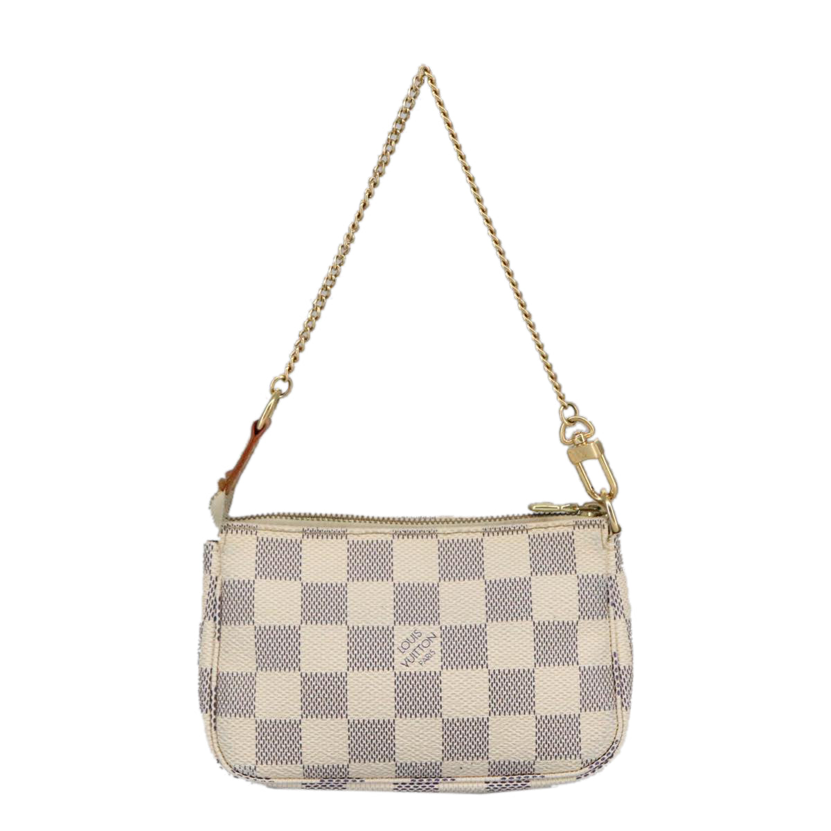 LOUIS VUITTON Damier Azur Mini Pochette Accessoires Pouch N63005 LV Auth 99009 - 0