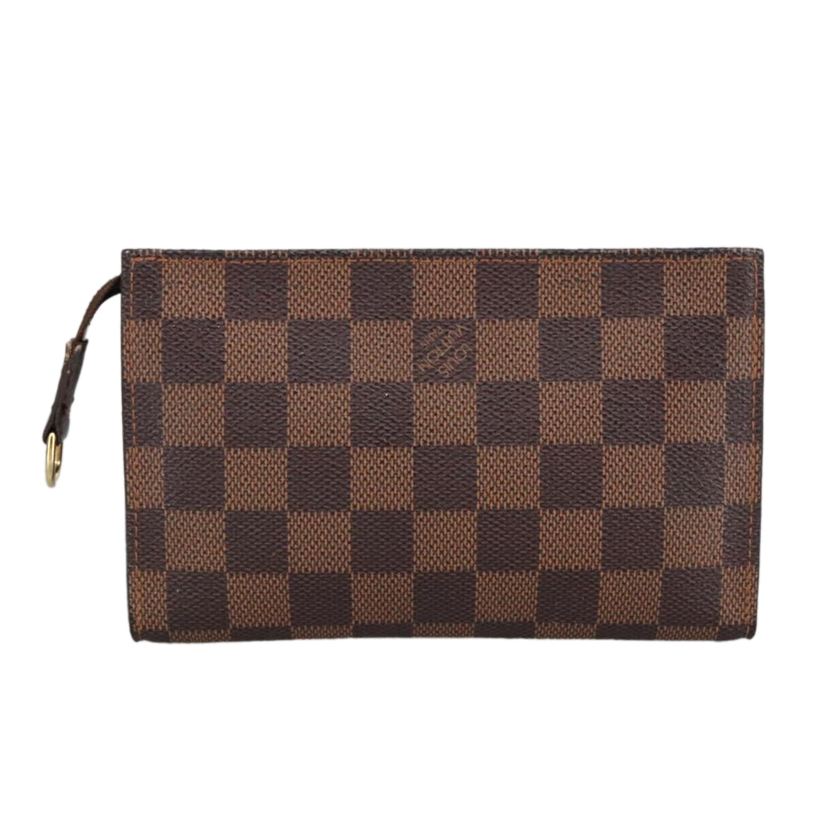 LOUIS VUITTON Damier Ebene Marais Pouch Pouch LV Auth 99010 - 0