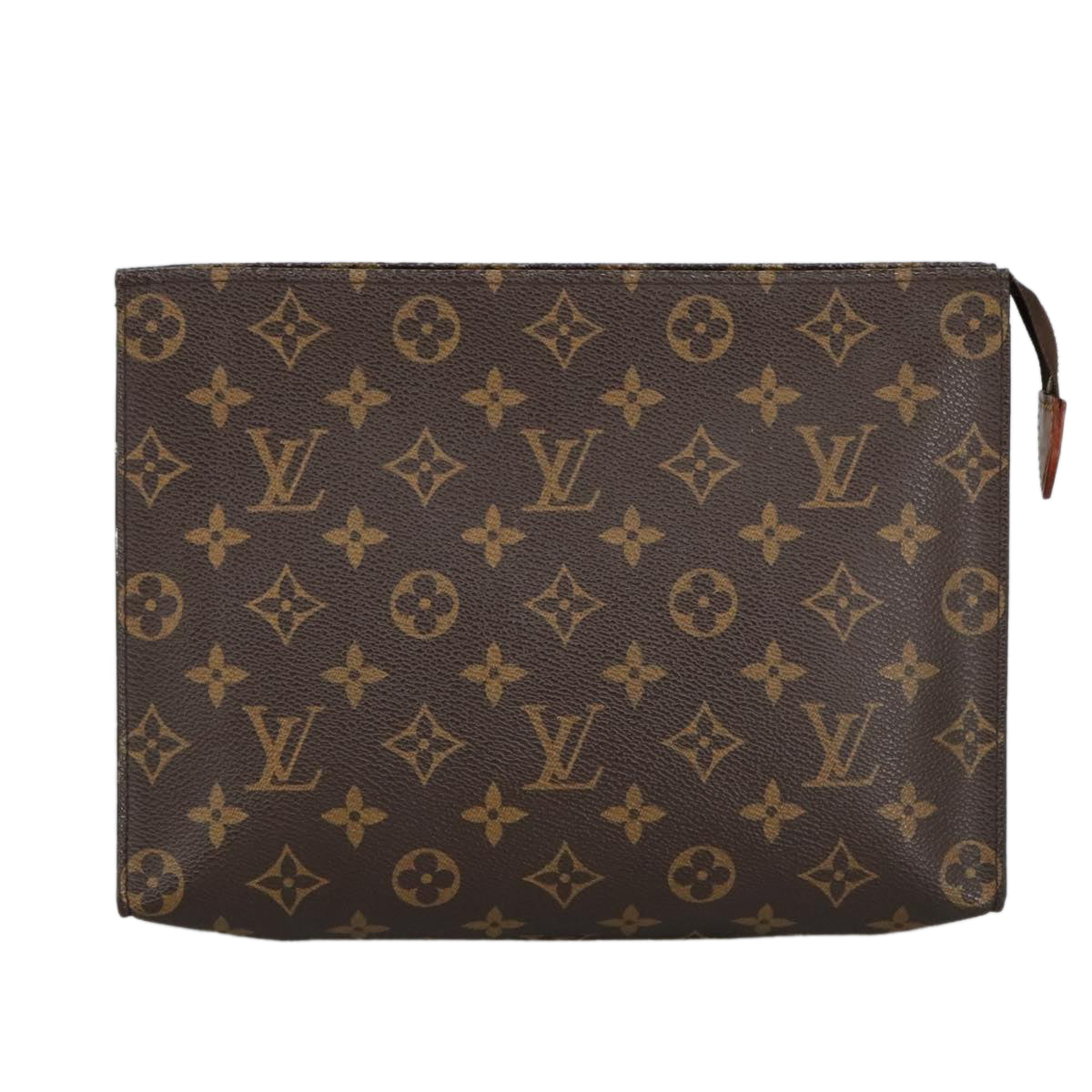 LOUIS VUITTON Monogram Poche Toilette 26 Pouch M47542 LV Auth 99011