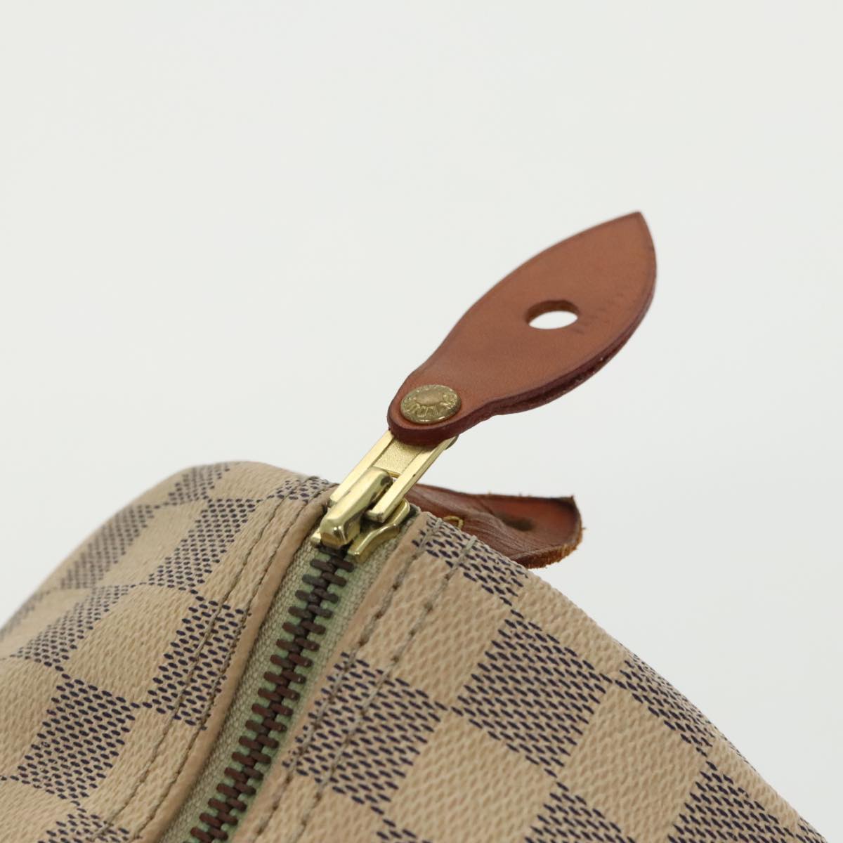 LOUIS VUITTON Damier Azur Speedy 30 Hand Bag N41533 LV Auth 99013