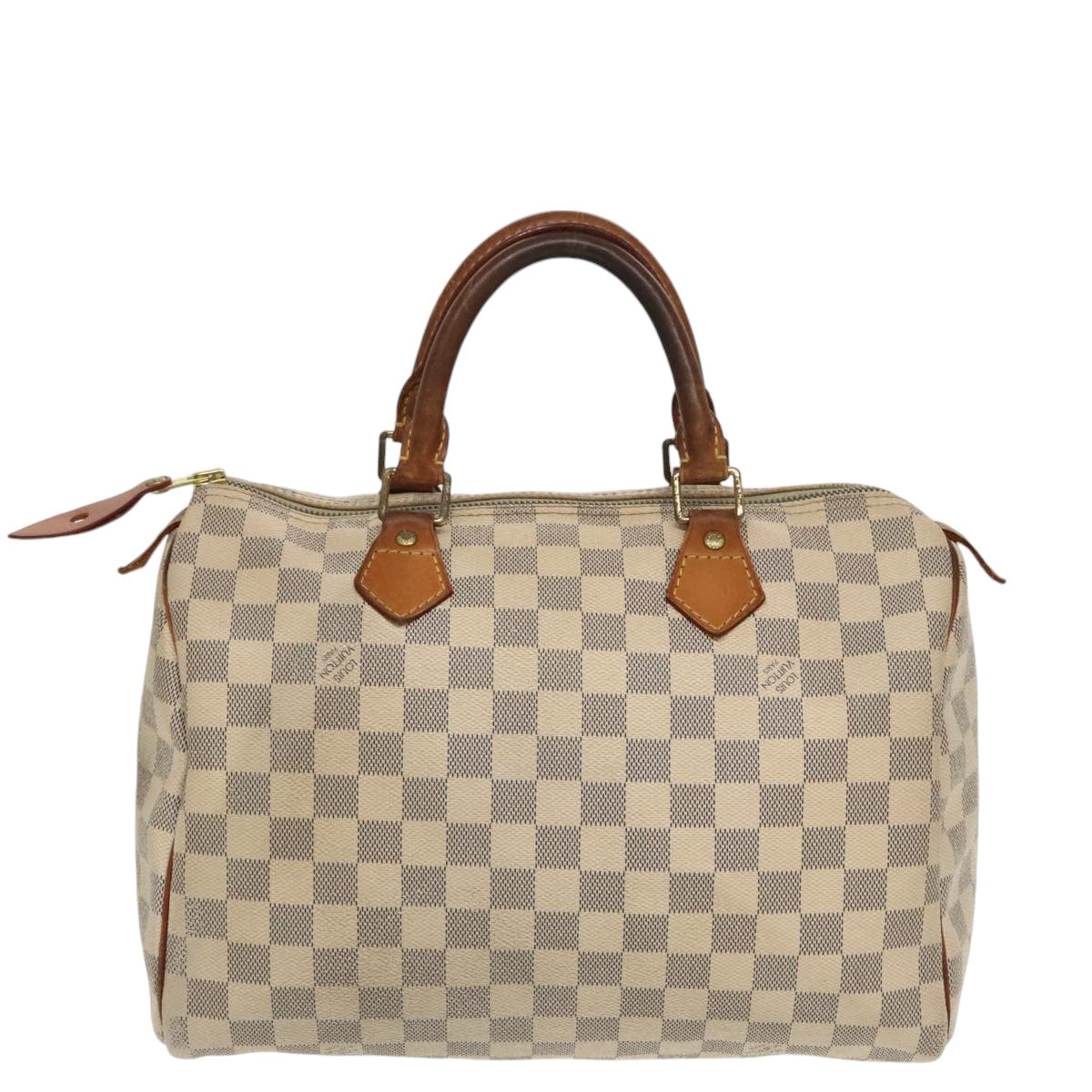 LOUIS VUITTON Damier Azur Speedy 30 Hand Bag N41533 LV Auth 99013 - 0