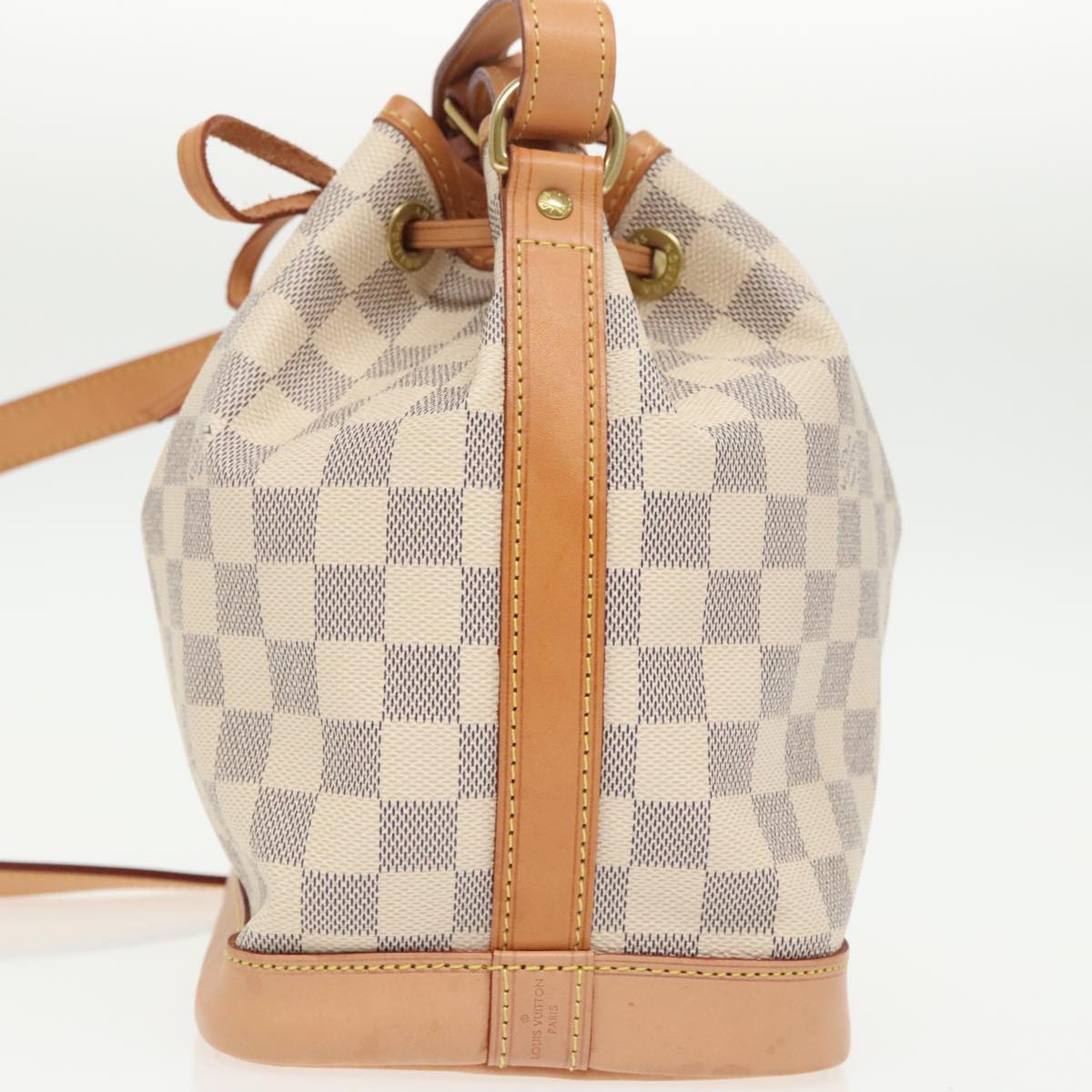 LOUIS VUITTON Damier Azur Noe BB Shoulder Bag N41220 LV Auth 99058