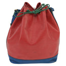 LOUIS VUITTON Epi Toriko Color Noe ShoulderBag Red Blue Green M44084 Auth 99059-13