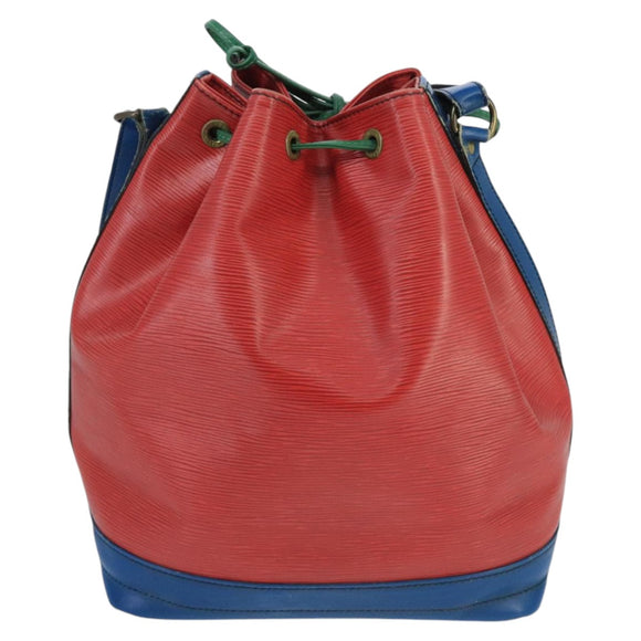 LOUIS VUITTON Epi Toriko Color Noe ShoulderBag Red Blue Green M44084 Auth 99059