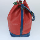 LOUIS VUITTON Epi Toriko Color Noe ShoulderBag Red Blue Green M44084 Auth 99059-3
