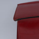 LOUIS VUITTON Epi Trousse Crete Clutch Bag Red M48407 LV Auth 99072-15
