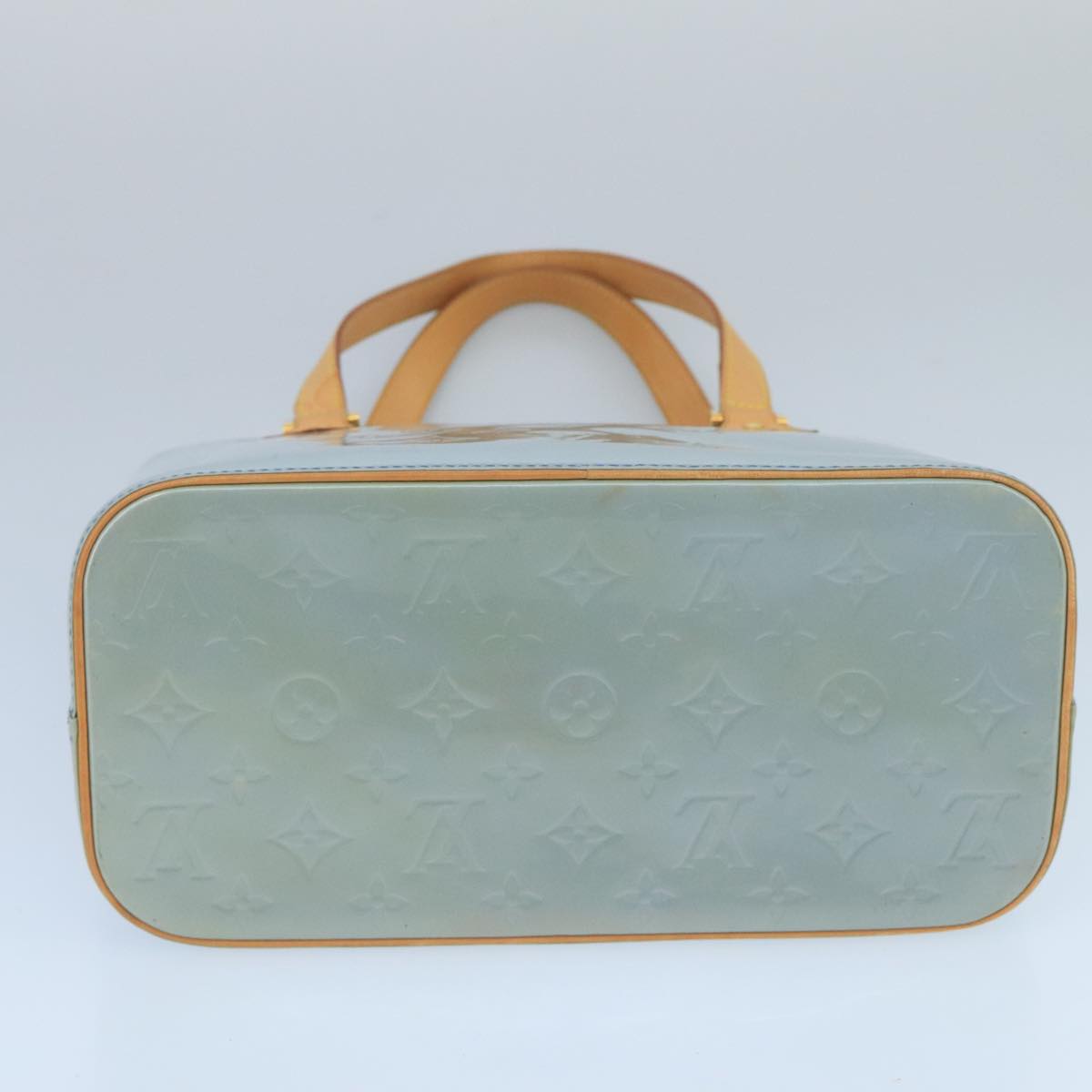 LOUIS VUITTON Monogram Vernis Houston Hand Bag Lavande M91218 LV Auth 99074